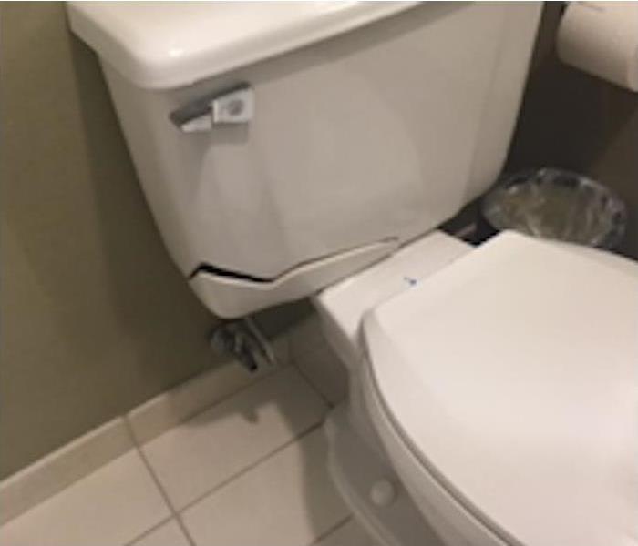 cracked toilet flooding